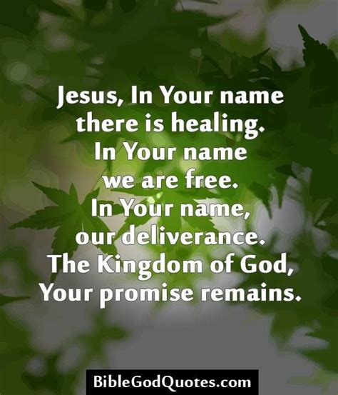 There Is Healing In Jesus Name Believe Pinterest