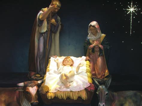 Santa And Baby Jesus Wallpaper 59 Images