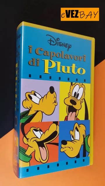 Vhs I Capolavori Di Pluto Walt Disney 1998 Film Animazione Per