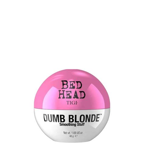 Tigi Bed Head Dumb Blonde Smoothing Stuff G Lookfantastic