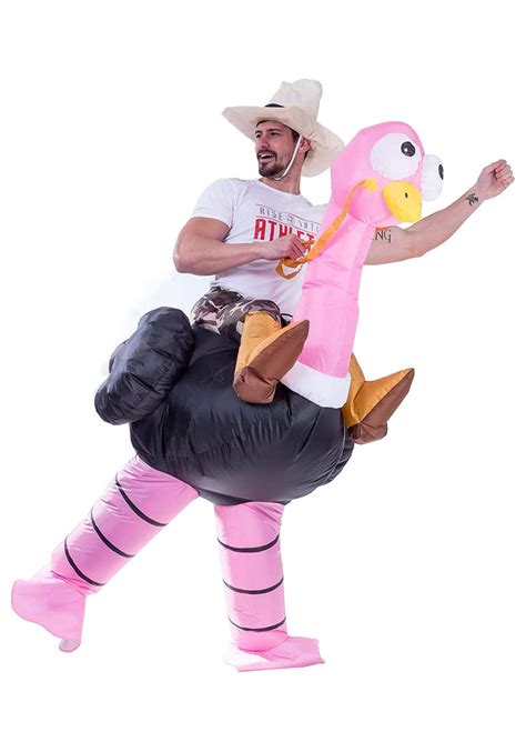 Adult Inflatable Ride On Ostrich Costume Kids Halloween Costumes