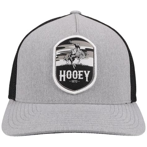 Hooey Cheyenne Grey And Black Hat