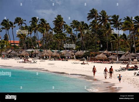 Aruba Netherlands Antilles Eagle Beach Stock Photo Alamy