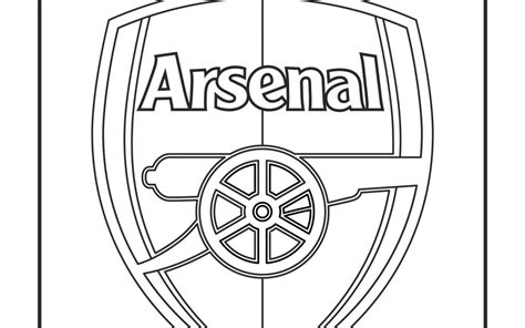 Arsenal Coloring Pages At Free Printable Colorings