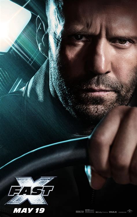 Fast X Jason Statham Deckard Shaw Movie Poster Ph