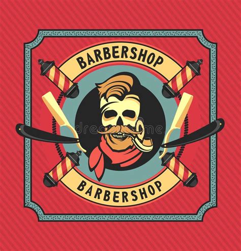 Vintage Barber Shop Stock Vector Illustration Of Icon 70905083