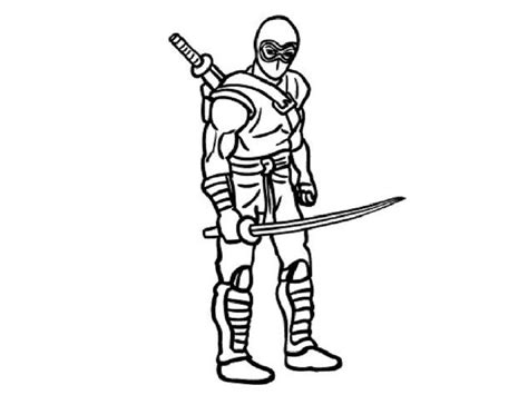 Printable Ninja Coloring Pages Amazing Coloring Pages