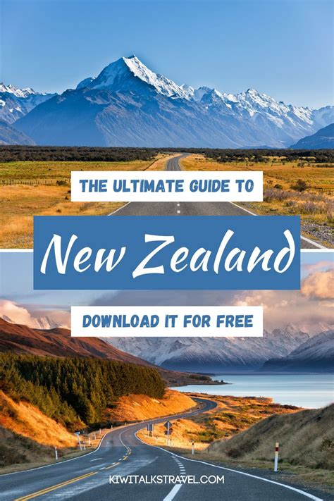 Free New Zealand Travel Guide Artofit