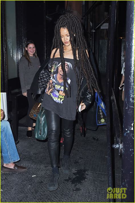 Rihanna Debuts Long Dreadlocks After Paris Fashion Week Trip Photo 3777888 Rihanna Photos