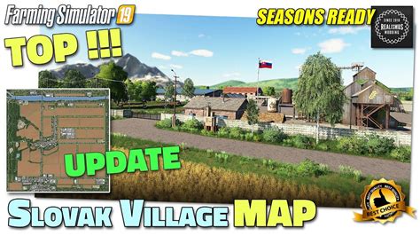 Fs Map Slovak Village Update V Review Youtube
