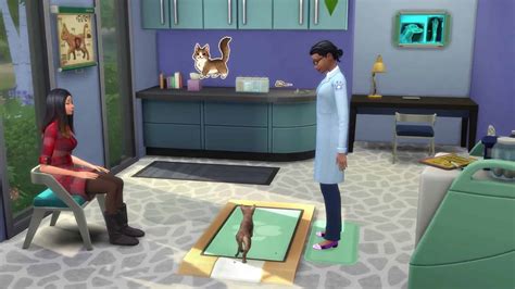 The Sims 4 Cats And Dogs Veterinarian Official Gameplay Trailer 066