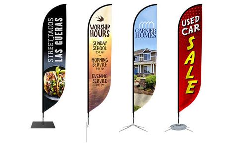 Feather Flag Banners Custom Feather Flag Banners