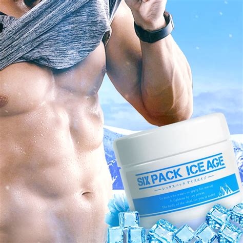 Japan Six Pack Ice Age Massage Cream For Body Slimming Gel Anti Cellulite Weight Loss Diet