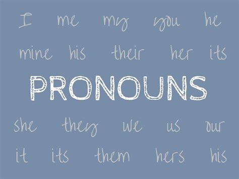 pronoun order grammar girl