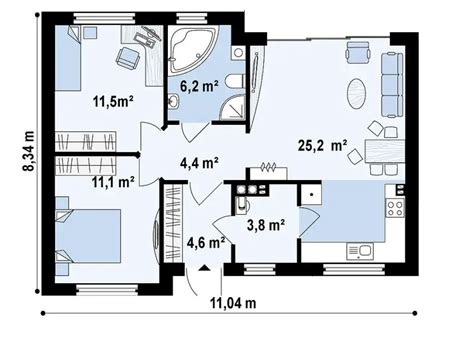 60 Sqm House Design With Floor Plan Floorplansclick
