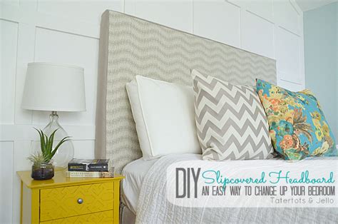 Make A Slipcovered Headboard An Easy Way To Change Up Your Bedroom