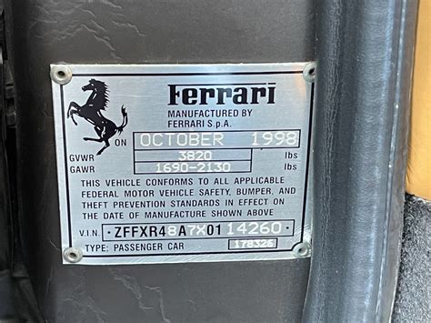 1998 ferrari 355 spider 6 speed convertible. Used 1999 Ferrari 355 F1 Spider For Sale ($72,500) | SportsCar LA Stock #A1363