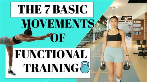 The 7 Basic Movements Of Functional Training Youtube