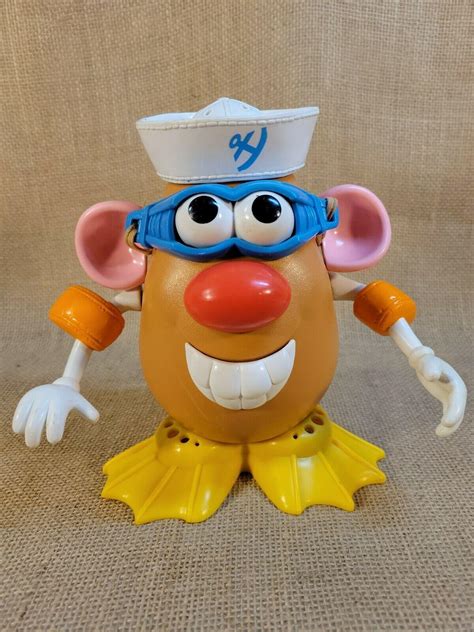 Playskool Mr Potato Head Tubby Tator Rare Swim Pool Goggles Floaties