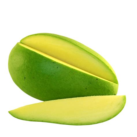 Green Mango Slice Png Png Mart
