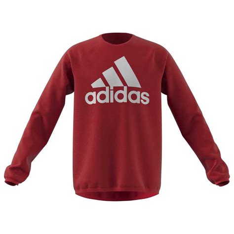 Adidas Suéter Designed To Move Big Logo Vermelho Kidinn