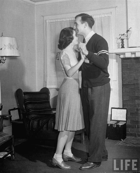 Couple Dancing 1950s Couple Dancing Vintage Couples Slow Dance