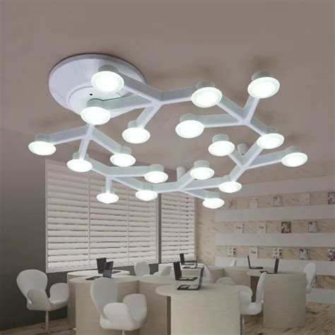Buy Modern Minimalist Led Ceiling Light White Branch