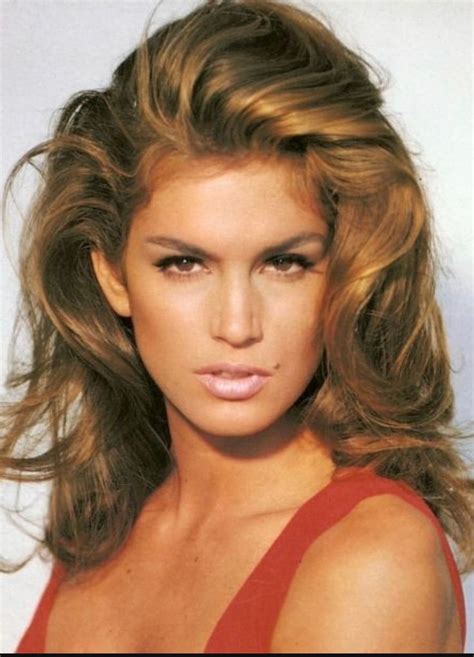 Legend Cindy Crawford 90s Hairstyles Brown Blonde Hair Cindy Crawford