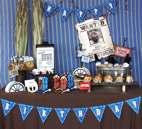 Wild West Cowboy Birthday Party Gueat Feature Celebrations At Home