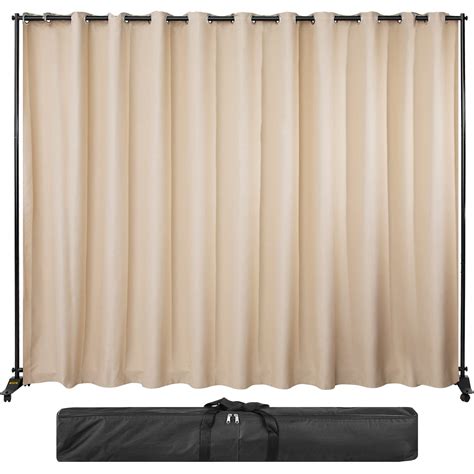 Buy Vevorroom Divider Kit 8 Ft X 10 Ft 4 Rolling Wheels Curtain