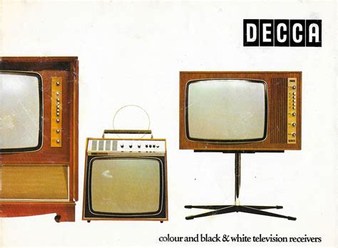 Decca Tv Set Vintage Television Vintage Radio Old Tv