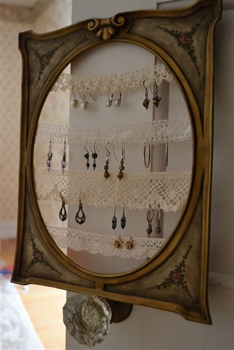 The Country Handmaiden Diy Vintage Earring Holder