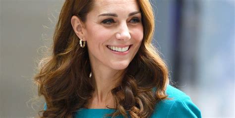 Kate Middleton Wears Teal Emilia Wickstead Dress To Visit The Bbc With