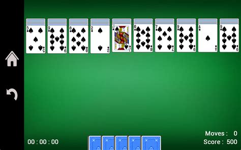 The game can be played with 52 cards or 104 cards. Spider Solitaire APK Free Card Android Game download - Appraw