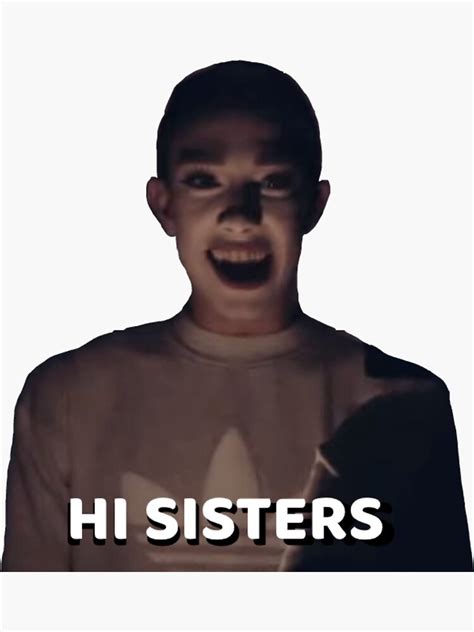 Hi Sisters James Charles Sticker For Sale By Coffeentequila Redbubble