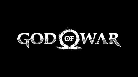 Hd Wallpaper God Of War 4 2018 Games Ps Games Hd 4k Logo Text