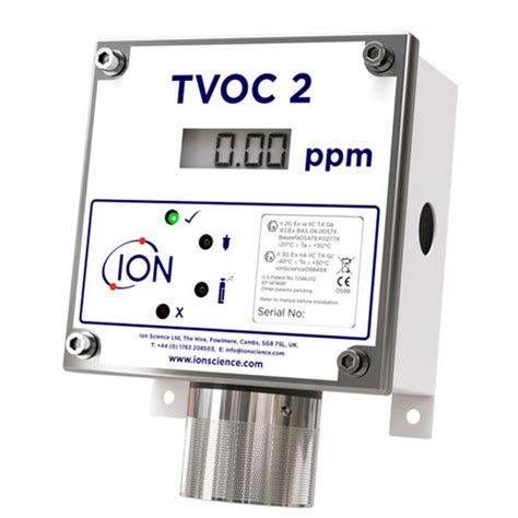 Tvoc Fixed Gas Sensor Vocs Ion Science Ion Science Inteccon