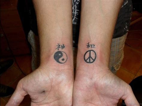 73 Excellent Peace Tattoos For Wrist Tattoo Designs