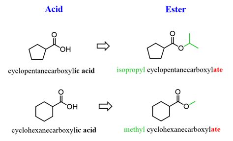 Naming Esters Chemistry Steps