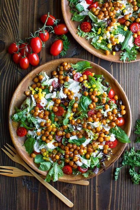 Bbq Chickpea Salad Vegetarian Vegan Peas And Crayons