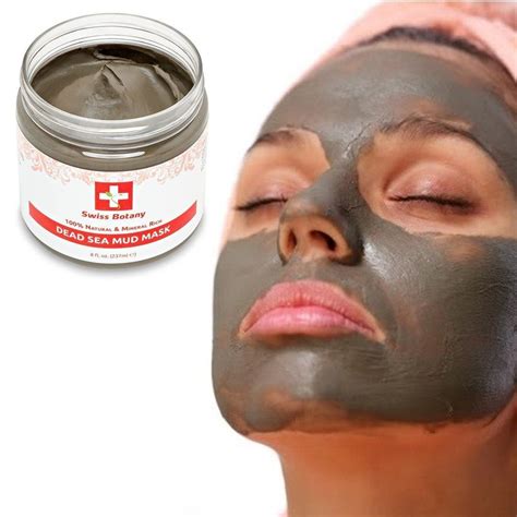 100 Natural Mineral Infused Dead Sea Mud Mask For Face And Body Dry