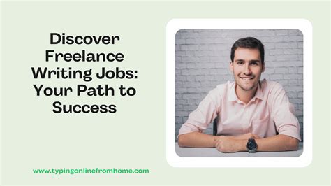 Discover Freelance Writing Jobs: Your Path To Success – Typing Online