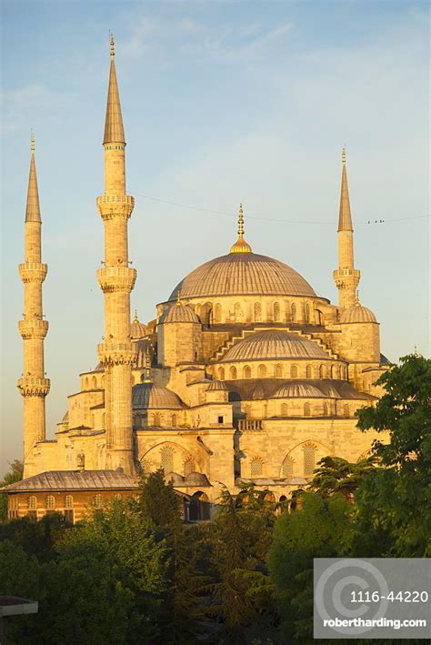 Sultan Ahmed Mosque Istanbul Turkey Stock Photo