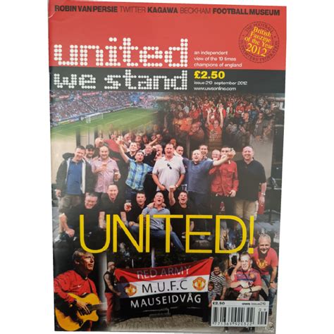 United We Stand Fanzine Magazines Rarefootystuff