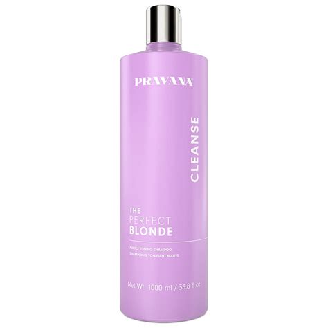 Pravana The Perfect Blonde Purple Toning Shampoo 33 Oz Amazonca Beauty And Personal Care