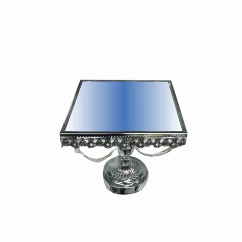 Square Glass Cake Stand Decor Essentials