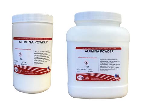 Alumina Powders 1 µm Alumina Powders Metlab Corporation