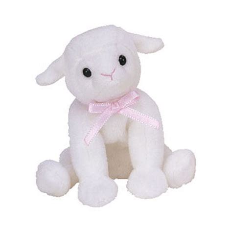 Ty Basket Beanie Baby Lullaby The Lamb 45 Inch