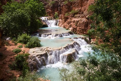 Stacked With Natural Beauty Beaver Falls Havasupai Indian Reservation