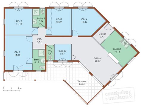 We did not find results for: Plan de maison : Maison de plain-pied 5 | Faire construire ...